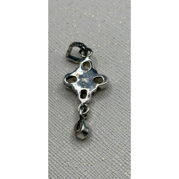 Small 1.25” Sterling Silver Ethiopian Opal Pendant - Great Gift for Child - Picture 9 of 9